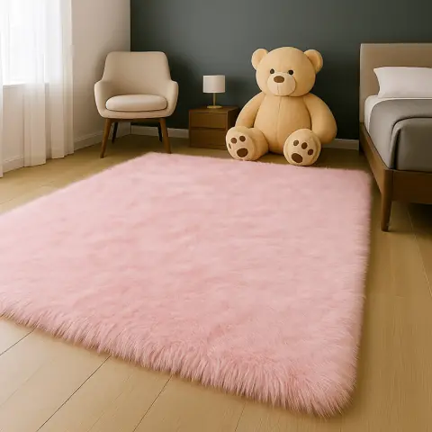 Tapete Felpudo Para Sala E Quarto 1,00 x 1,50