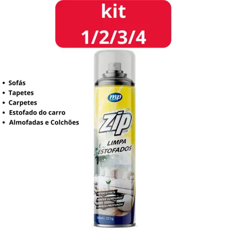 Limpa Estofado Spray Zip Multiuso 300ml My Place