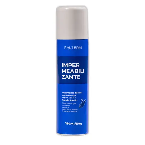 Spray Impermeabilizante para Calçados Couro e Tecidos Protetor Palterm