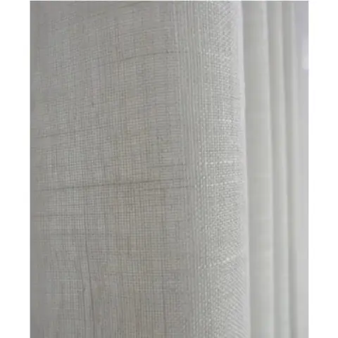 Cortina Gaze de Linho 4,00 m x 2,50 m Para Sala e Escritorio e Quarto ou Decoraçao