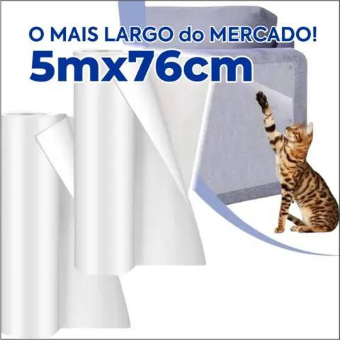 Protetor Sofa Gato Anti arranhões Adesivo Arranhador Sofa Para Gatos