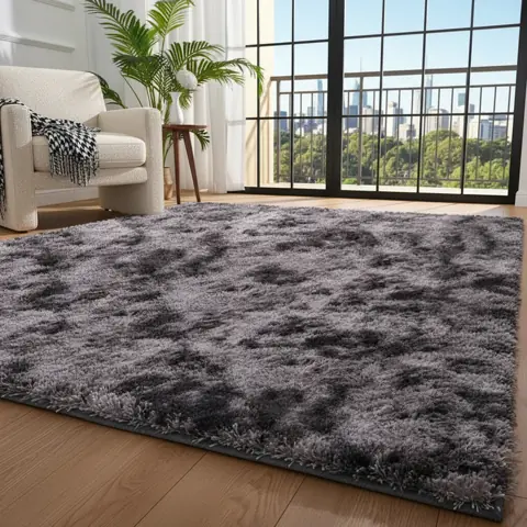 Tapete Felpudo Peludo 3x2 Metros Grande Luxo 300x200 Para Sala/Quarto