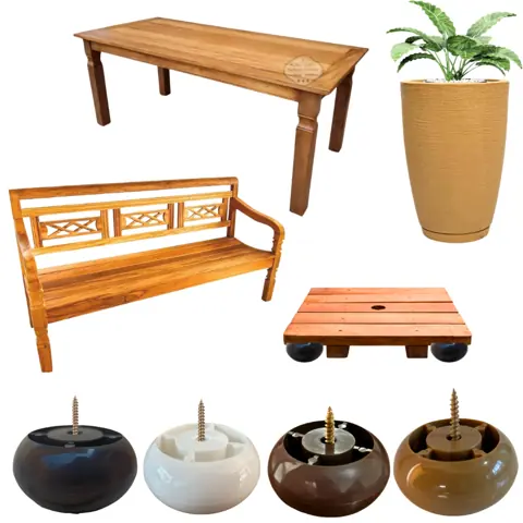 Pés Para Moveis e Pe Para Mesa, Armário, Bancos de Madeira Pesado Sofa Cama 3cm Reforçado Baixo