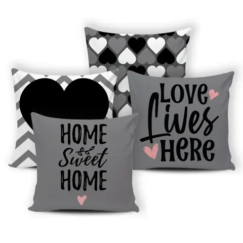 Kit 04 Capas de Almofada Decorativas Modern Pictury - 040