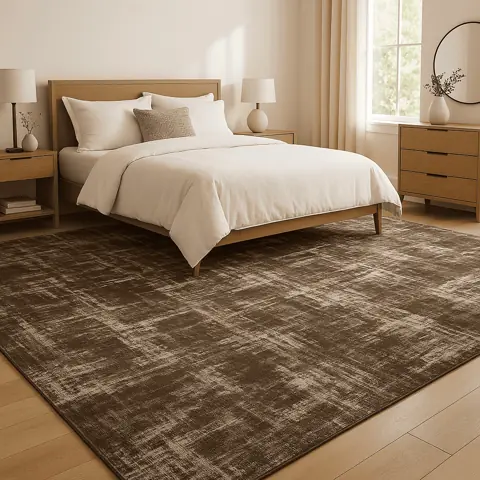 Tapete Marrom para Sala Grande Vários Tamanhos Ideal para Quarto