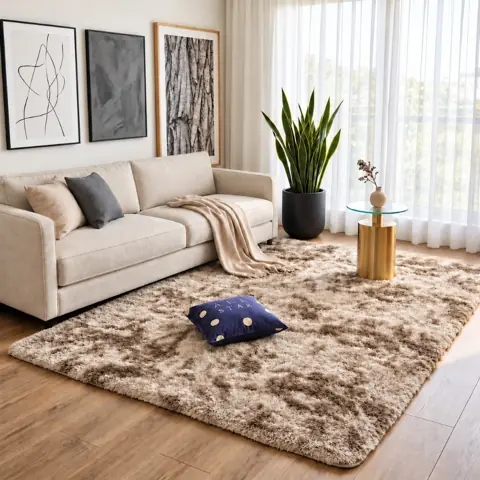 Tapete sala quarto 3,00x2,00 e peludos felpudos lindo