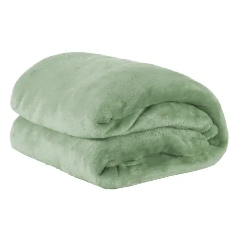 Manta Casal Queen Cobertor Coberta Microfibra Fleece Lisa 2,40M X 2,20M