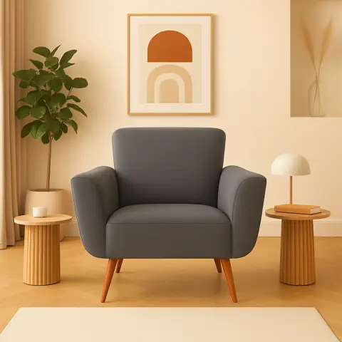 Capa de poltrona opala protetora decorativa sala quarto escritorio decoracao
