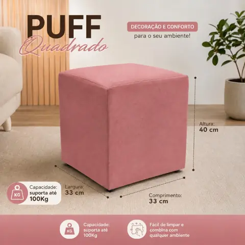 Puff quadrado