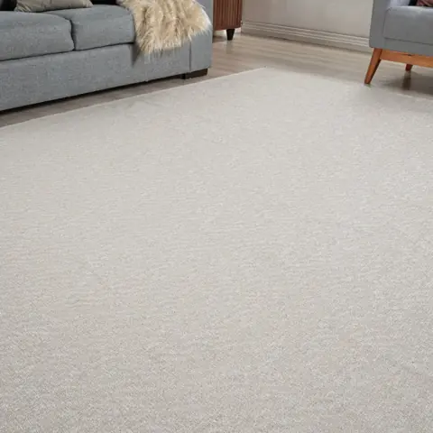 Tapete Montreal Bege Clean 2,x1,40m Para Sala Quarto Escritório Moderno Sofisticado Elegante