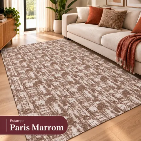 Tapete Sala Quarto Jacquard Premium Diversos Tamanhos Antiderrapante