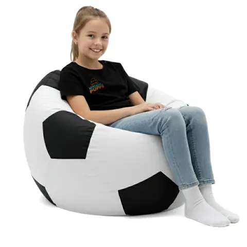 Puff Bola Com Enchimento Conforto Decoração Quarto Almofadão Grande Gigante