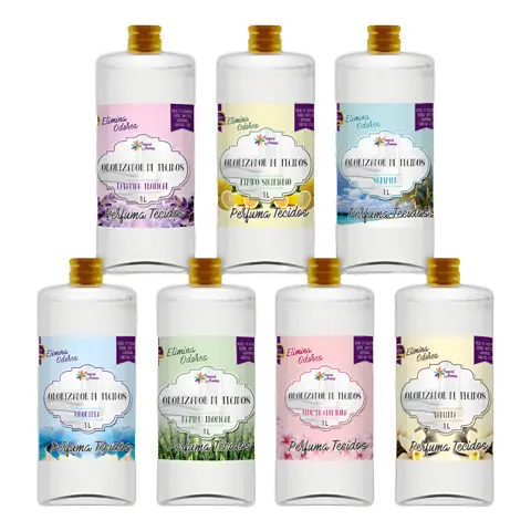 Refil Odorizador Tecido 1 Litro Tropical Aromas Elimina Odor
