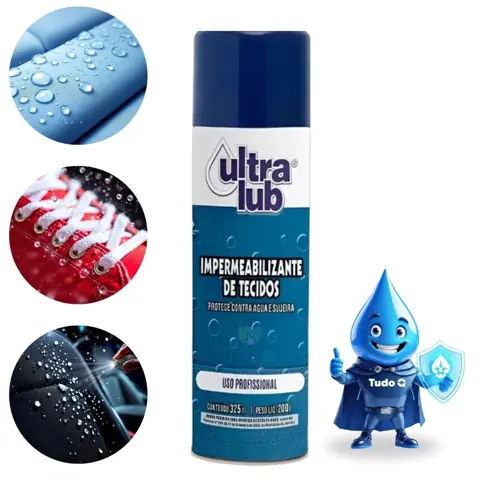 Impermeabilizante de Tecidos 325ml Ultra Lub - Tênis, Sofá e Artesanato