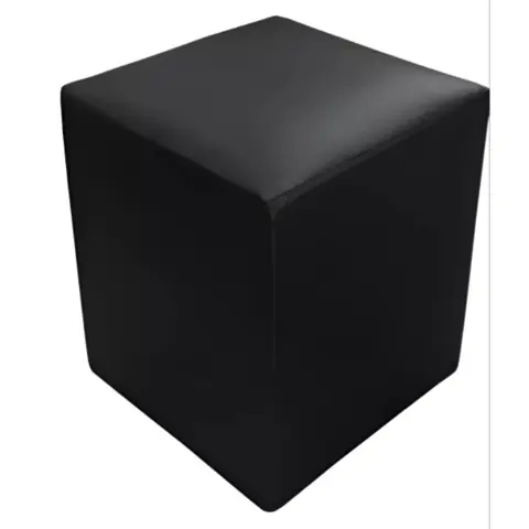 Puff banqueta cubo quadrado