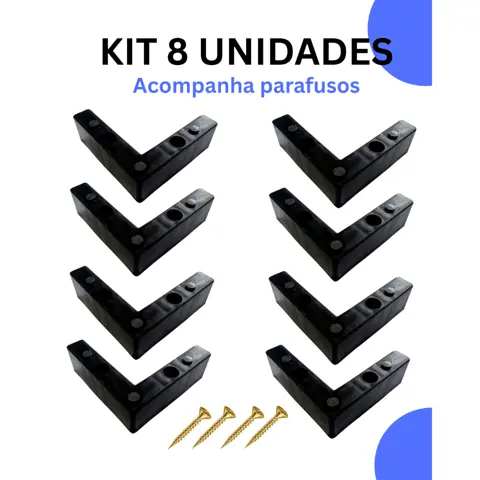 Pé para Sofa Universal Cantoneira