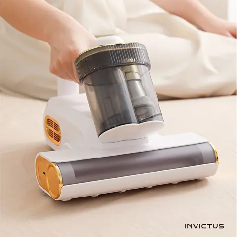 Removedor Ácaros Portátil Elétrico Aspirador Esterilização de Estofados e Cama Sofá UV Sem Fio