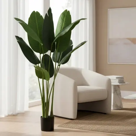 Planta Bananeira Artificial Grande Premium Moderna