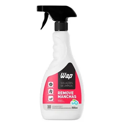 WAP Remove Manchas 500ml Removedor de Manchas de Tecidos e Estofados Tira Manchas