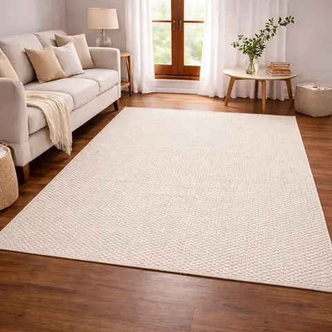 Tapete Milano Decorativo para Sala Quarto Antiderrapante Lavável em Máquina Várias Medidas