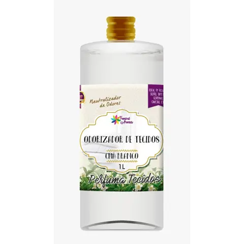 Refil Odorizador de Tecidos 1 Litro Chá Branco Tropical Aromas