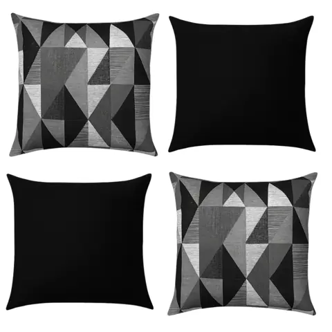 04 Almofadas Com ou Sem Enchimento Decorativas 50x50 Luxo