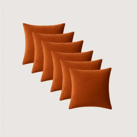 ( 6 ) Capas para Almofadas Suede( Lisa ) 60x60 Grande