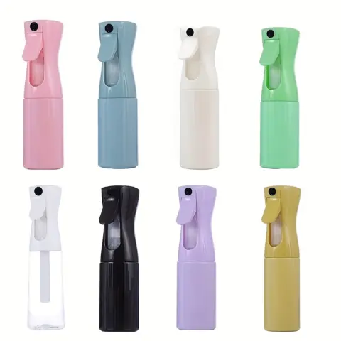 Borrifador Garrafa De Água De Spray Contínuo , 200ml/ De Cabelo Vazia Névoa Fina Pulverizador De Planta...