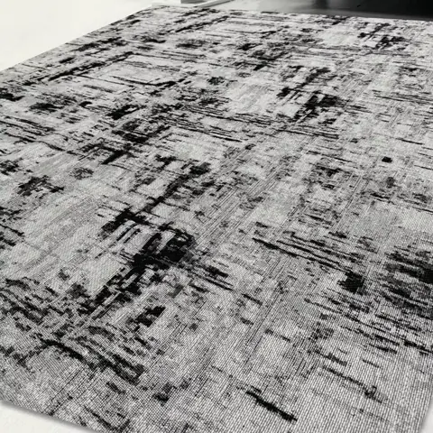 Tapete Sala Grande Antiderrapante 3m e 2m Jacquard Decoração Moderna Geométrico Várias Estampas