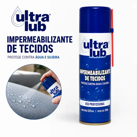 Impermeabilizante Ultra Lub Proteção para Tecidos Sofá Tênis Original