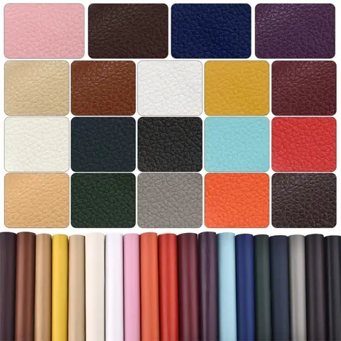 50x140cm Couro Sintético Auto Adesivo - Adesivo para Reparo de Sofá, Carro, Cadeira, Móveis - Patch DIY