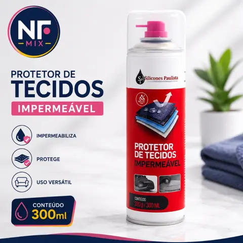 Impermeabilizante de Tecido Paulista Spray para Sofá Tecidos Tenis Original