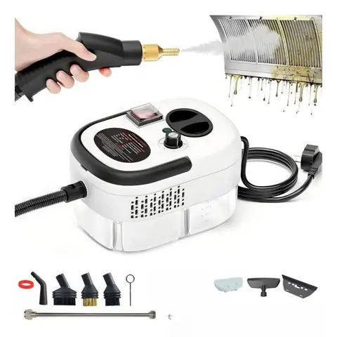 Limpador Higienizador A Vapor Alta Pressão 2500w Profissional 110v Apenas - Maquina Limpeza Pesada Sofá...