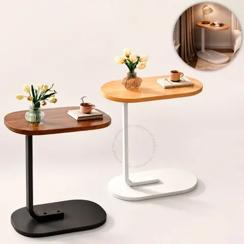 Mesa De Apoio Lateral sofá moderna mdf resistente Sofá Cama Notebook Portátil
