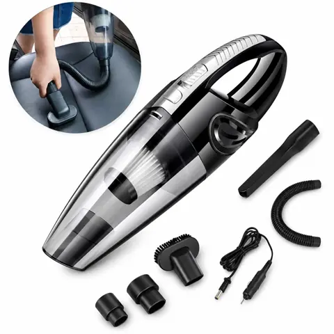 Aspirador De Pó Portátil Automotivo 70W Carro Sofá Compacto