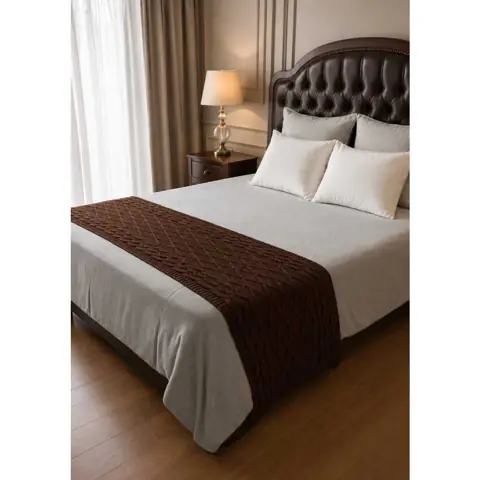 Peseira luxo cama casal sofá manta tricot trança cama queen e sofá premium