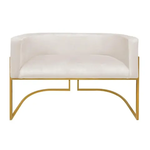 Namoradeira Sofa 2 Lugares Poltrona Decorativa Banco Cadeira de Clínica Recepção Consultório Luxo