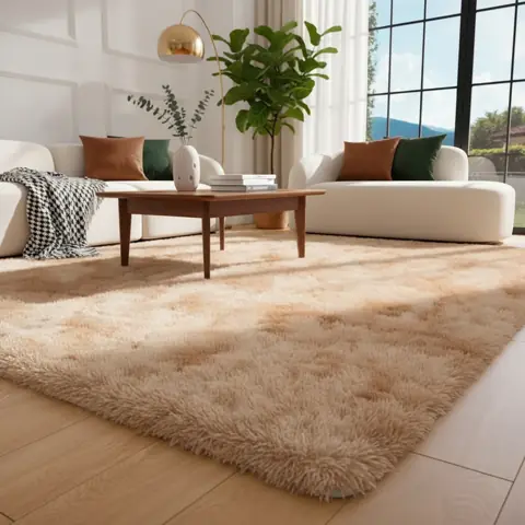Tapete 2,00 X 1,50 Peludo Felpudo Sala Shaggy